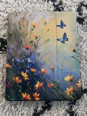New IPad Air 13 inch Floral Butterfly Tablet Cover
